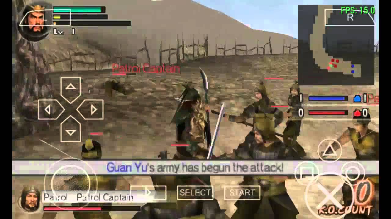 Download Game Dynasty Warrior 5 For Ppsspp Android
